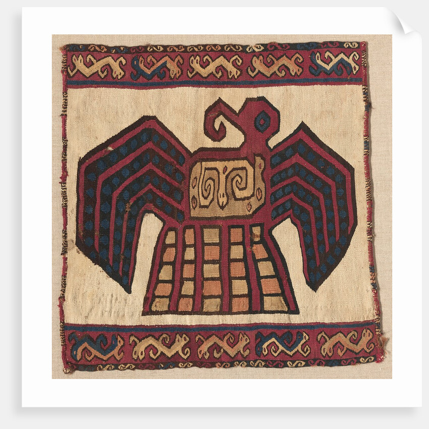 Tapestry Square Panel, c. 700-1100 by Unknown