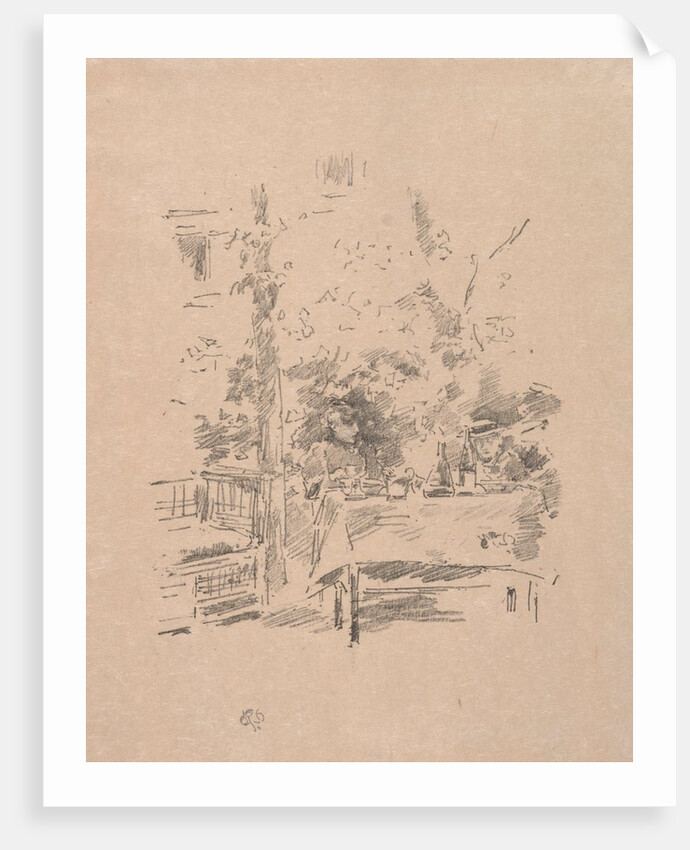 Tête-à-tête in the Garden, 1894 by James McNeill Whistler