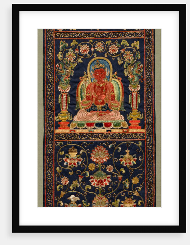 Thangka with the Seventh Bodhisattva, 1368 - 1424 by Unknown
