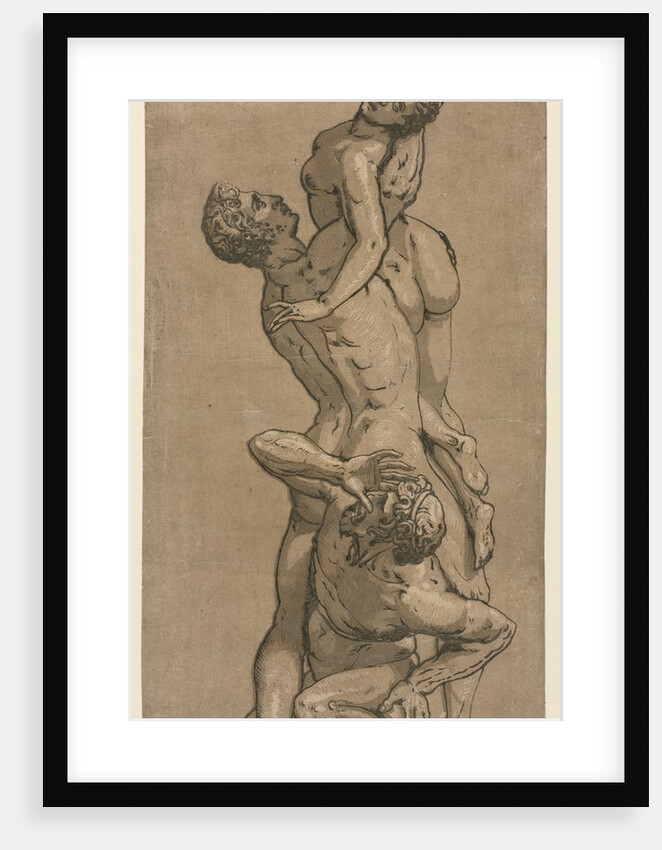 The Abduction of a Sabine Woman by Andrea Andreani