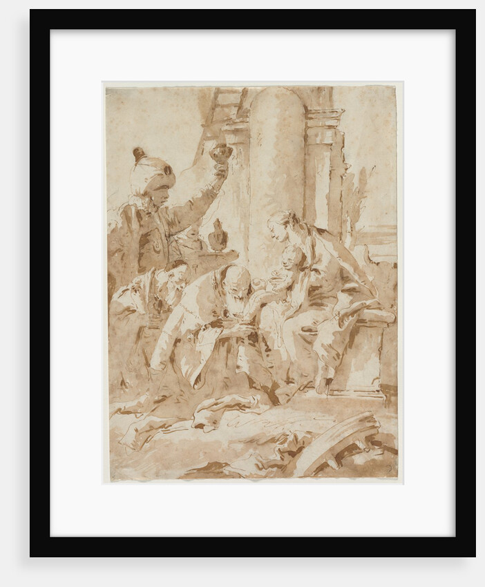 The Adoration of the Magi, c. 1740 by Giovanni Battista Tiepolo