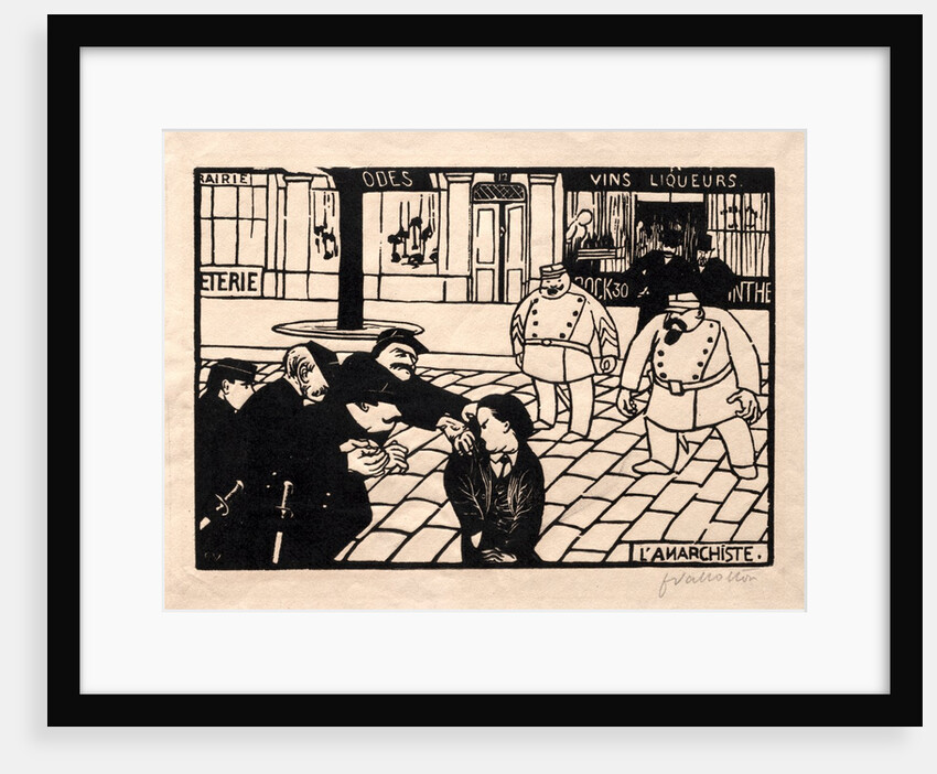 The Anarchist by Félix Vallotton