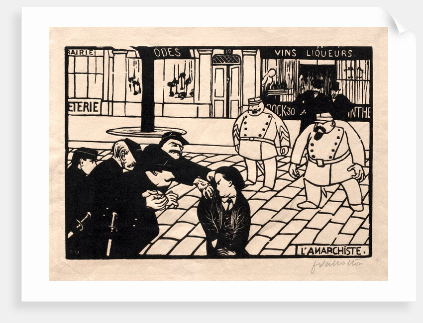 The Anarchist by Félix Vallotton