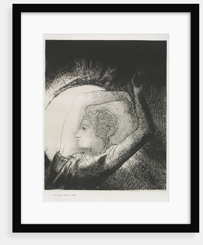The Apocalypse of Saint John: A Woman Clothed with the Sun, 1899 by Odilon Redon