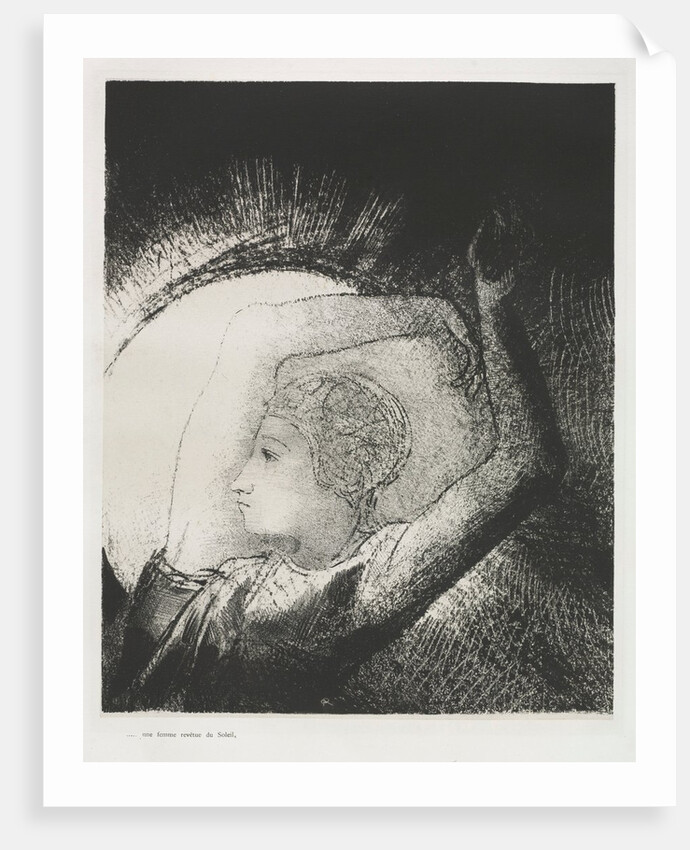 The Apocalypse of Saint John: A Woman Clothed with the Sun, 1899 by Odilon Redon