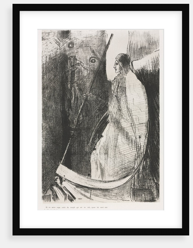 The Apocalypse of Saint John: And Another Angel Came Out of the Temple…, 1899 by Odilon Redon; Blanchard; Ambroise Vollard