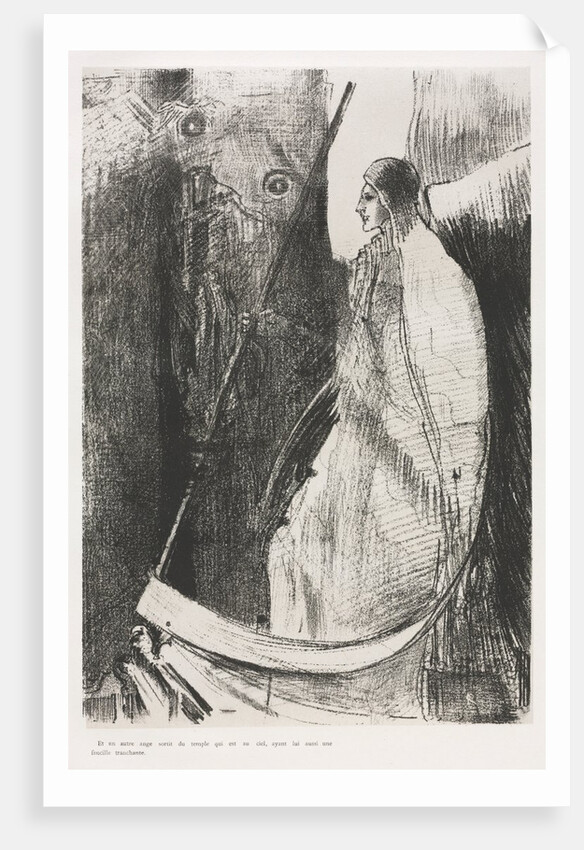 The Apocalypse of Saint John: And Another Angel Came Out of the Temple…, 1899 by Odilon Redon; Blanchard; Ambroise Vollard