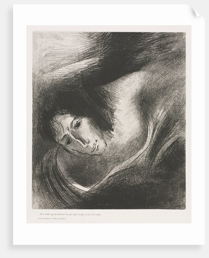 The Apocalypse of Saint John: And the Devil That Deceived Them was Cast into the Lake?, 1899 by Odilon Redon; Blanchard; Ambroise Vollard