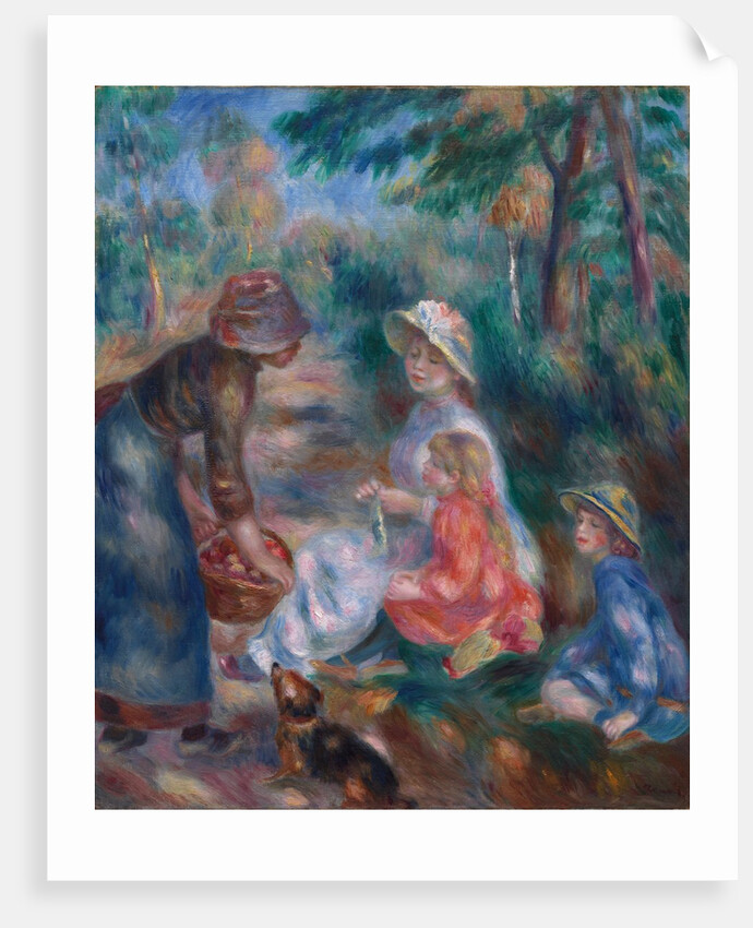 The Apple Seller, c. 1890 by Pierre-Auguste Renoir