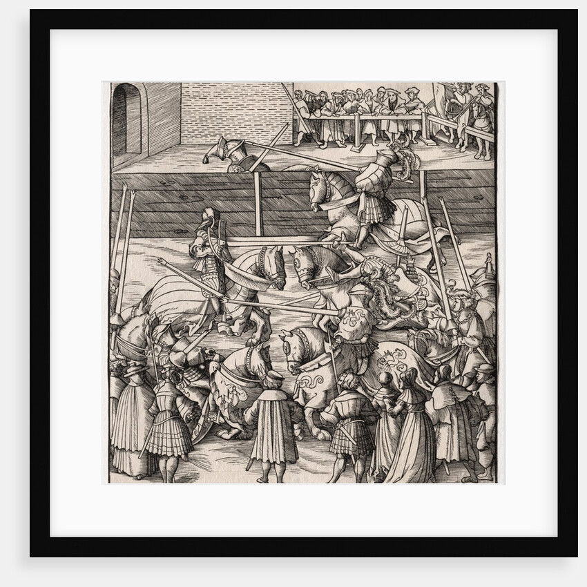 The Art of Jousting and Tilting, 1513-1518 by Leonhard Beck