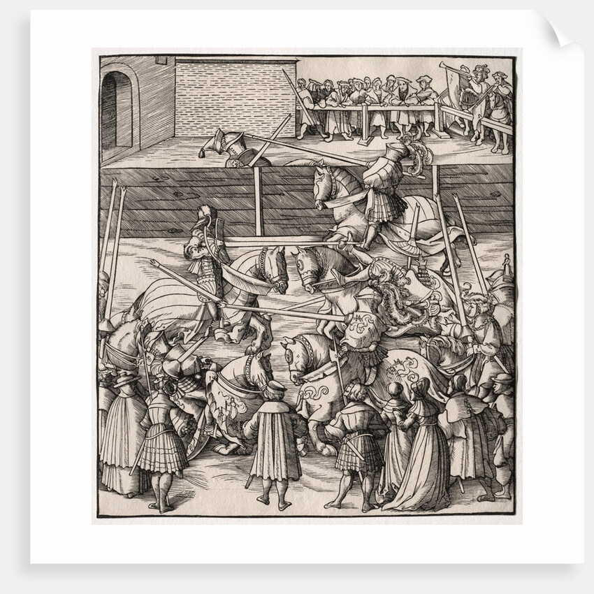 The Art of Jousting and Tilting, 1513-1518 by Leonhard Beck