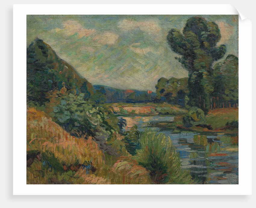 The Banks of the Marne at Charenton, c. 1895 by Armand Guillaumin