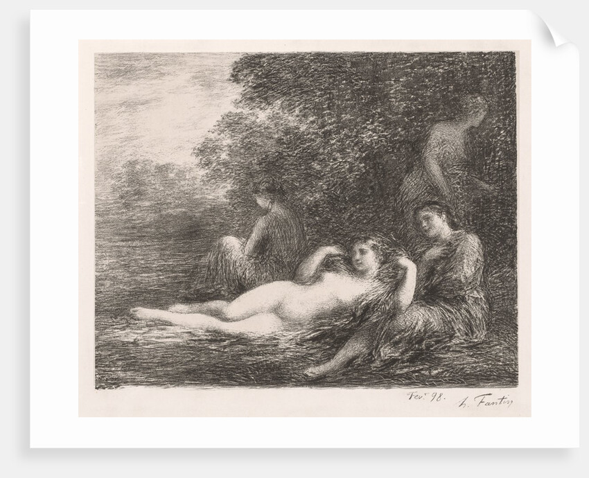 The Bathers, 1898 by Henri Fantin-Latour