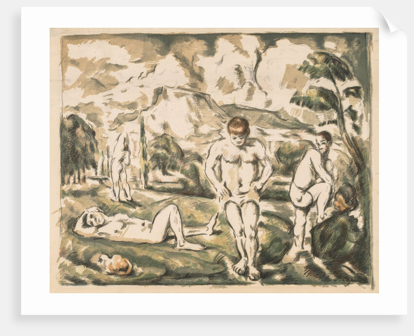 The Bathers by Paul Cézanne