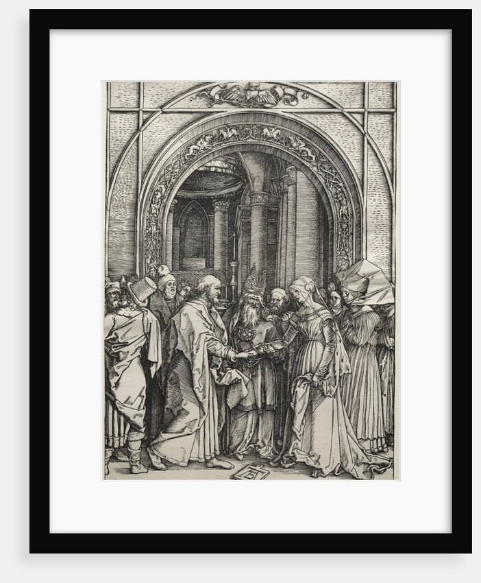The Betrothal of the Virgin, c. 1504-1505 by Albrecht Dürer