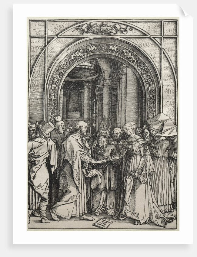 The Betrothal of the Virgin, c. 1504-1505 by Albrecht Dürer