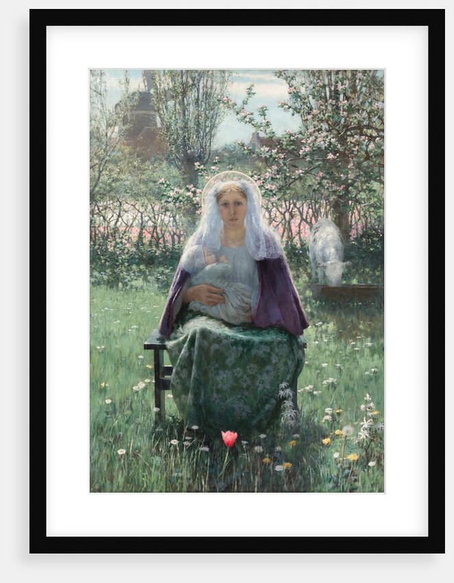The Blessed Mother, 1892 by George Hitchcock