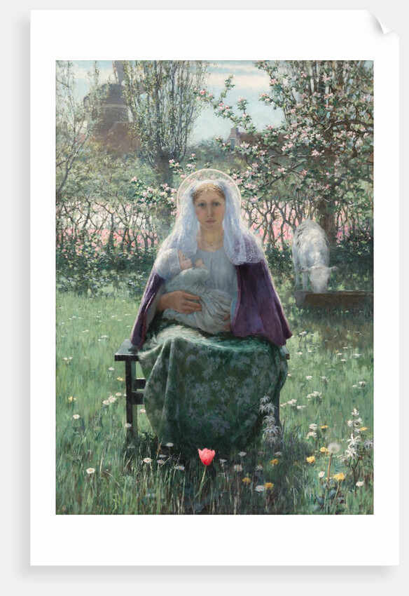 The Blessed Mother, 1892 by George Hitchcock