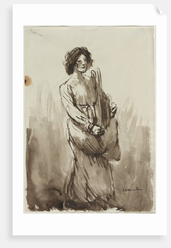 The Bread Carrier, fourth quarter 19th century or first quarter 20th century by Théophile Alexandre Steinlen