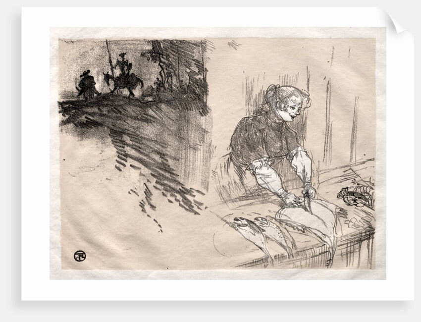 The Brief Joys: Cover, 1897 by Henri de Toulouse-Lautrec