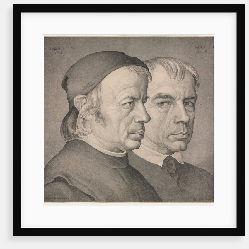 The Brothers Eberhard, 1822 by Johann Anton Ramboux