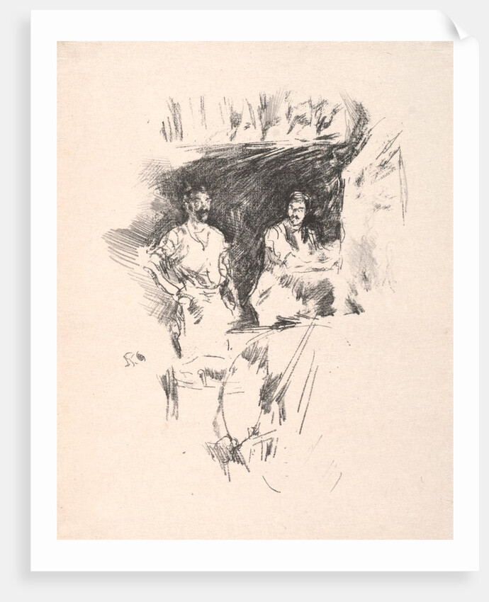 The Brothers, 1895 by James McNeill Whistler