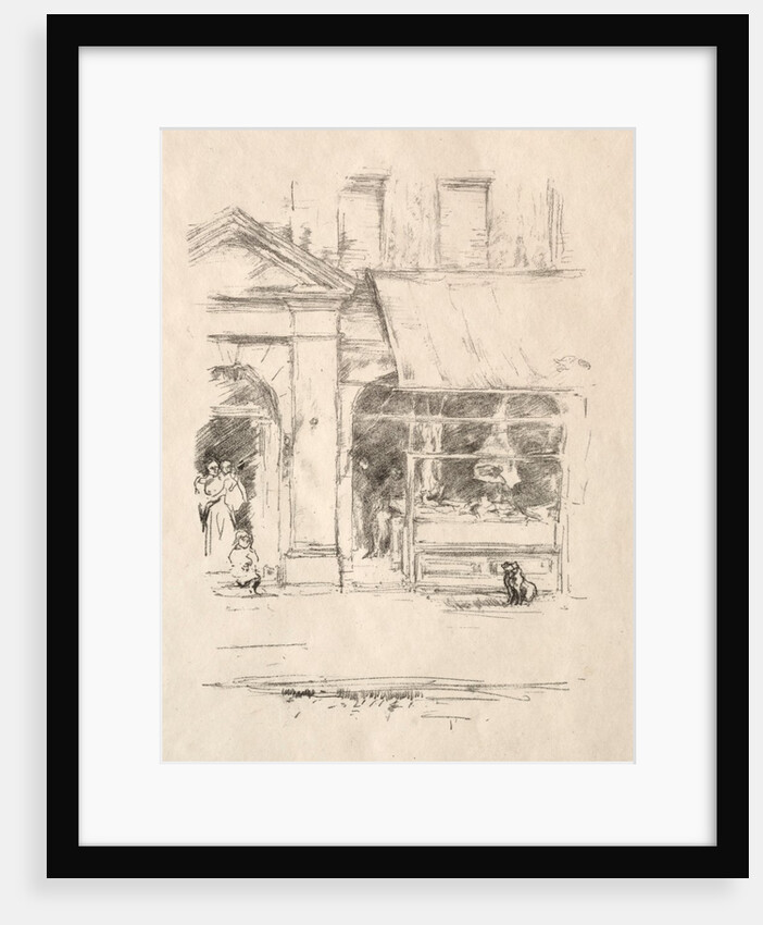 The Butcher's Dog, 1896 by James McNeill Whistler