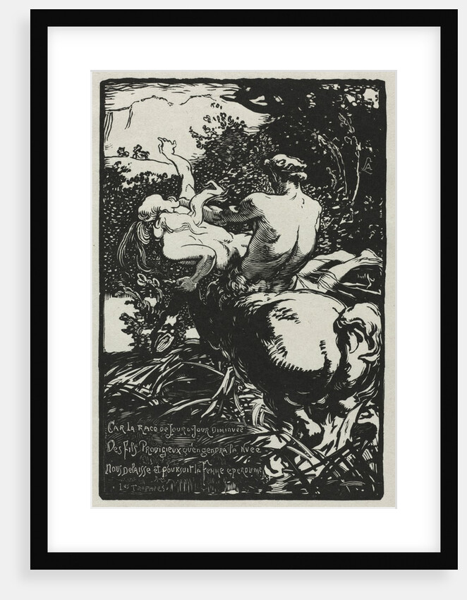 The Centaur, 1896 by Auguste Louis Lepère