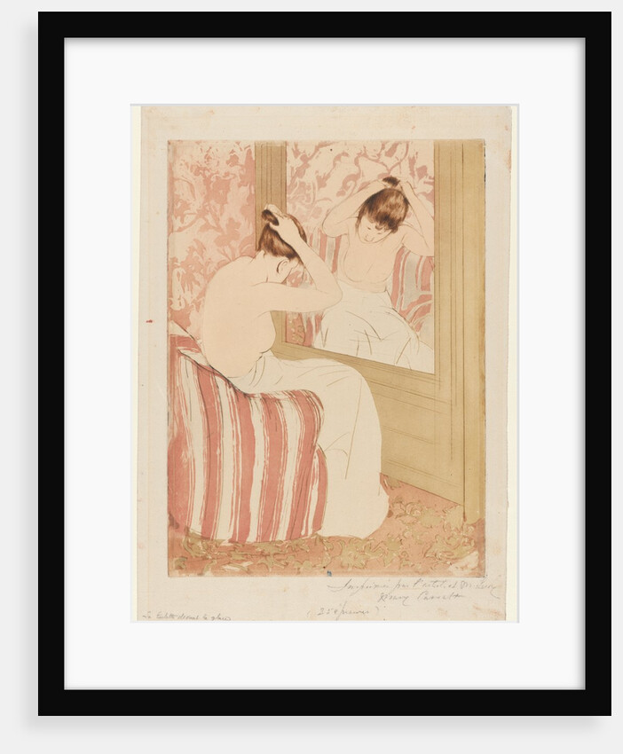 The Coiffure, 1890-1891 by Mary Cassatt
