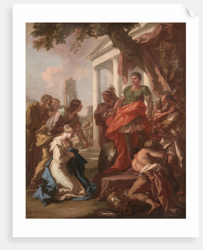 The Continence of Scipio, c. 1710 by Giovanni Antonio Pellegrini