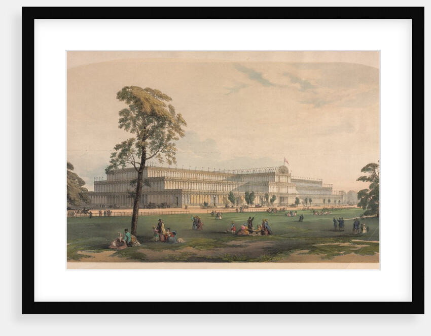 The Crystal Palace, c. 1850 by Joseph Nash (possibly)
