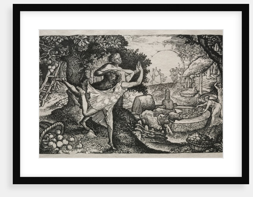 The Cyder Feast: A Vision of Joy and Thanksgiving, 1829 by Edward Calvert