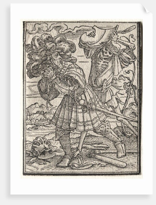 The Dance of Death: The Count or Earl by Hans Holbein