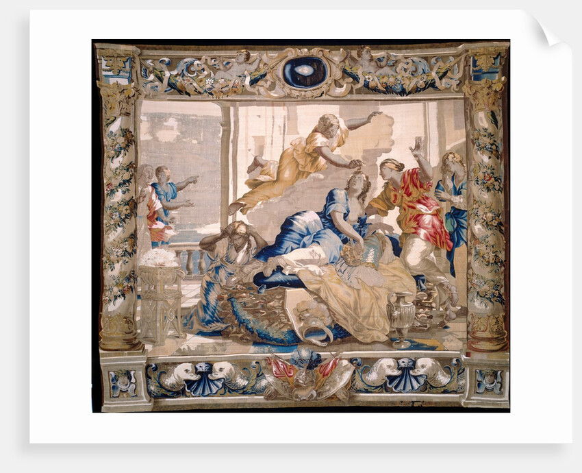 The Death of Dido, 1679 by Giovanni Francesco Romanelli; Michael Wauters