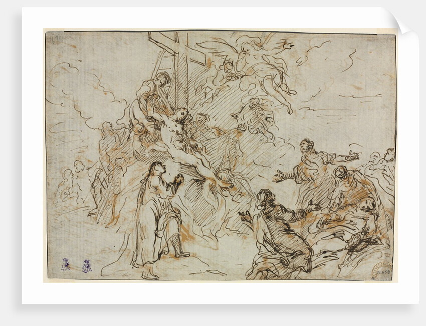 The Deposition, second half 18th century by Christian Wink