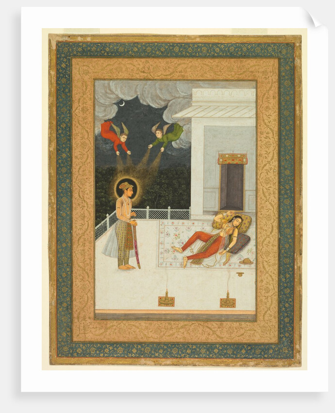 The dream of Zulaykha, from the Amber Album, c. 1670 by Unknown