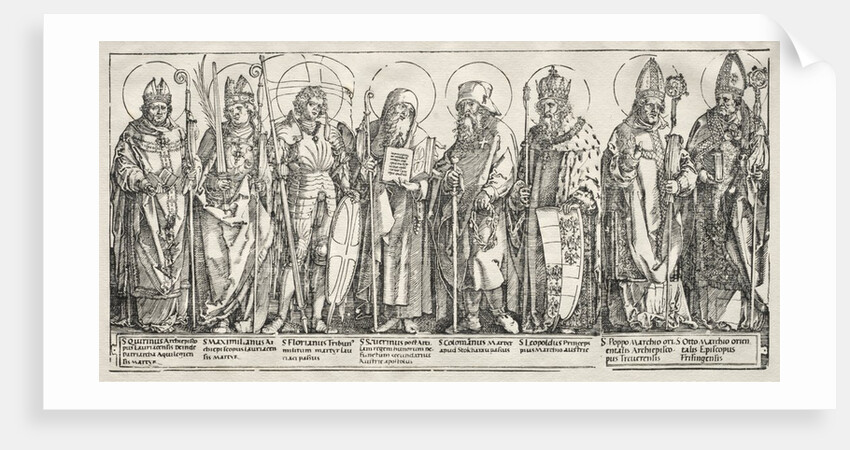 The Eight Saints of Austria, c. 1515 by Albrecht Dürer
