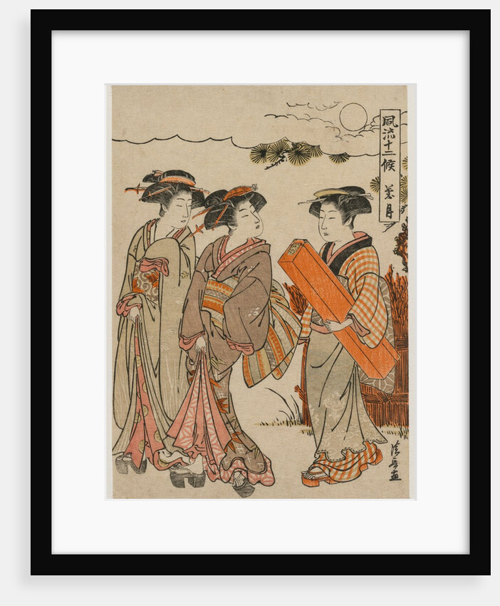 The Eighth Month, 1779 by Torii Kiyonaga