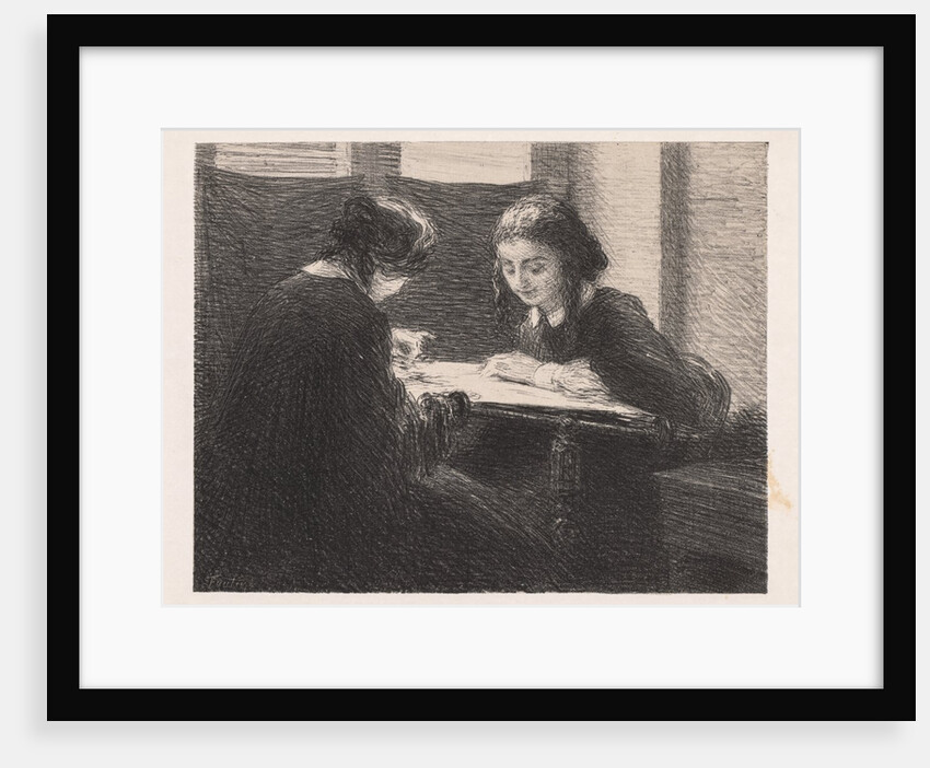 The Embroideres,, 1898 by Henri Fantin-Latour