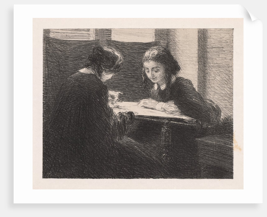 The Embroideres,, 1898 by Henri Fantin-Latour