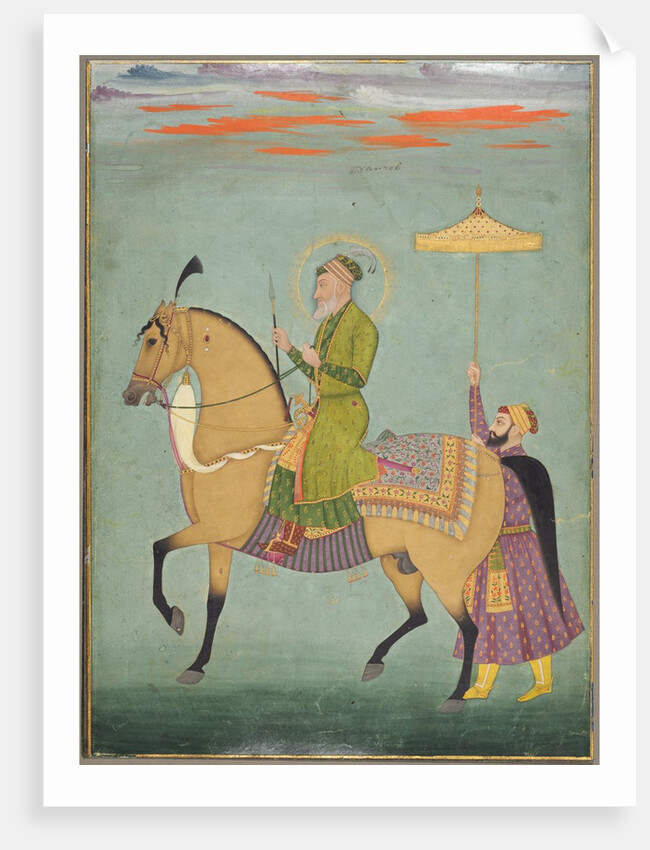 The Emperor Alamgir on Horseback, c. 1690-1710 by Unknown