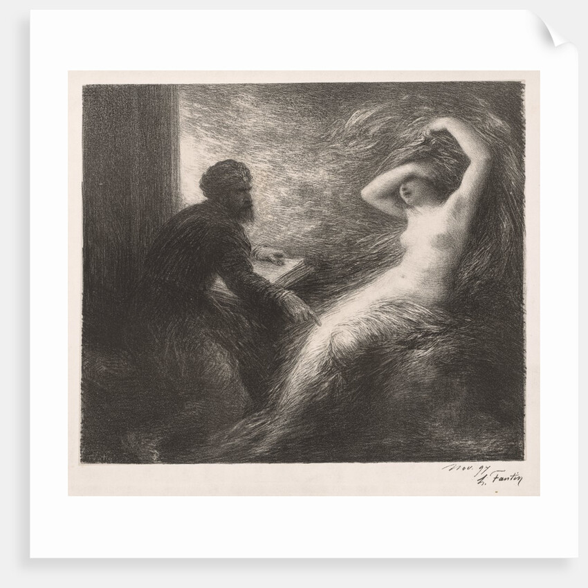 The Evocation of Kundry, 1898 by Henri Fantin-Latour