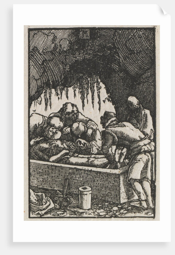 The Fall and Redemption of Man: Burial of Christ, c. 1515 by Albrecht Altdorfer