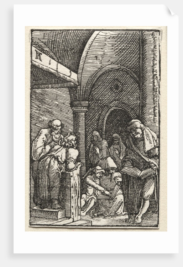 The Fall and Redemption of Man: Christ Disputing with the Doctors, c. 1515 by Albrecht Altdorfer
