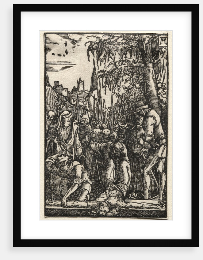 The Fall and Redemption of Man: Christ Nailed to the Cross, c. 1515 by Albrecht Altdorfer