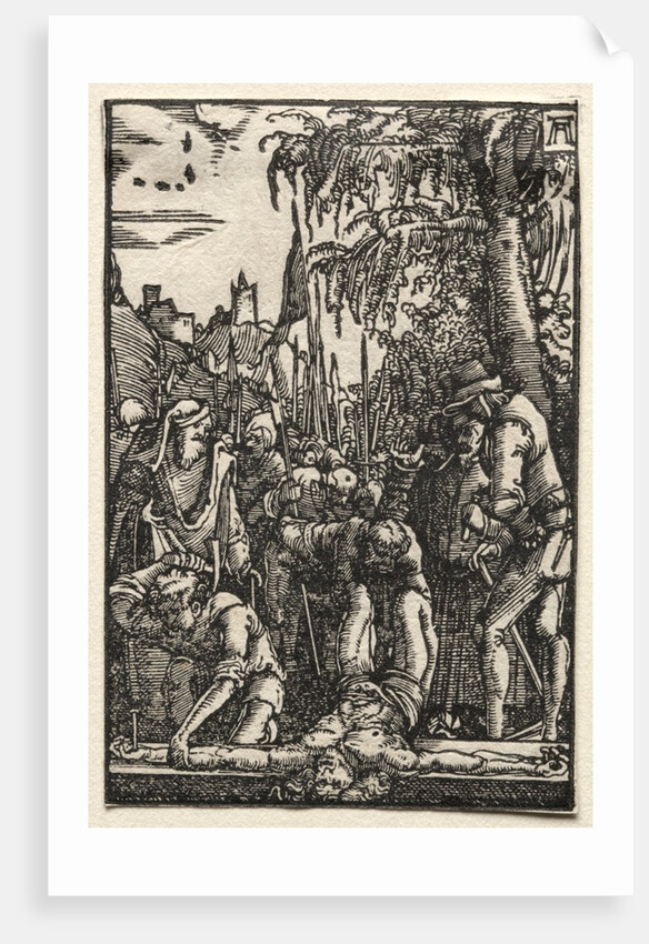 The Fall and Redemption of Man: Christ Nailed to the Cross, c. 1515 by Albrecht Altdorfer