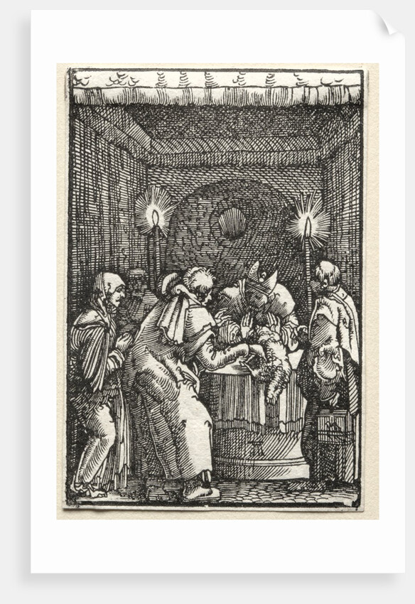 The Fall and Redemption of Man: Joachim's Offering Rejected by the High Priest, c. 1515 by Albrecht Altdorfer