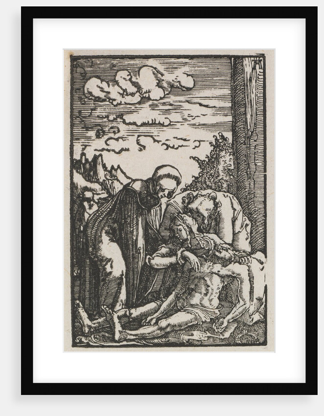 The Fall and Redemption of Man: The Lamentation beneath the Cross, c. 1515 by Albrecht Altdorfer