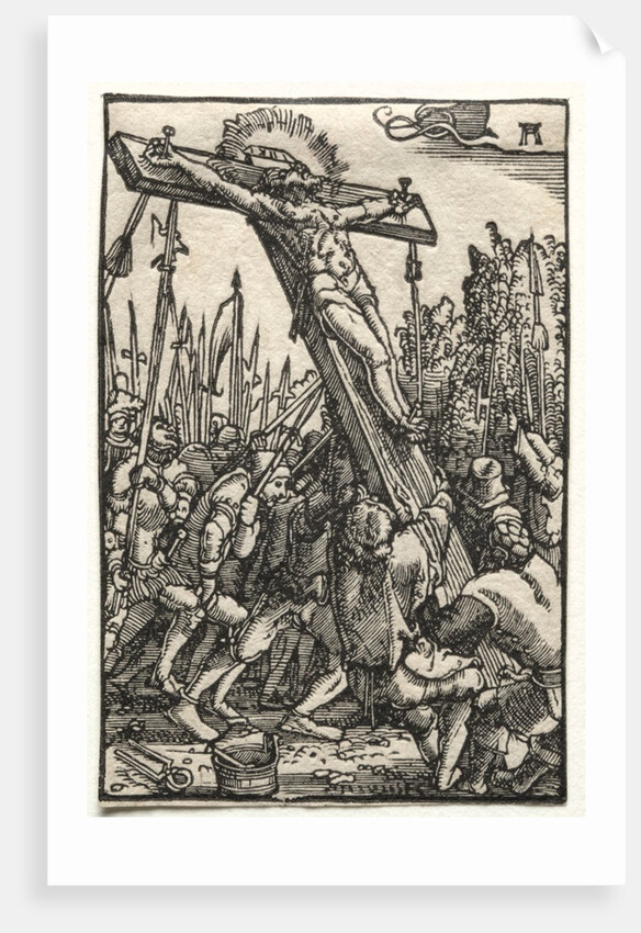 The Fall and Redemption of Man: The Raising of the Cross, c. 1515 by Albrecht Altdorfer