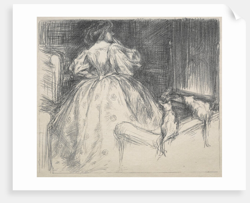 The Fantastic Dress, 1890 by Charles Hasslewood Shannon